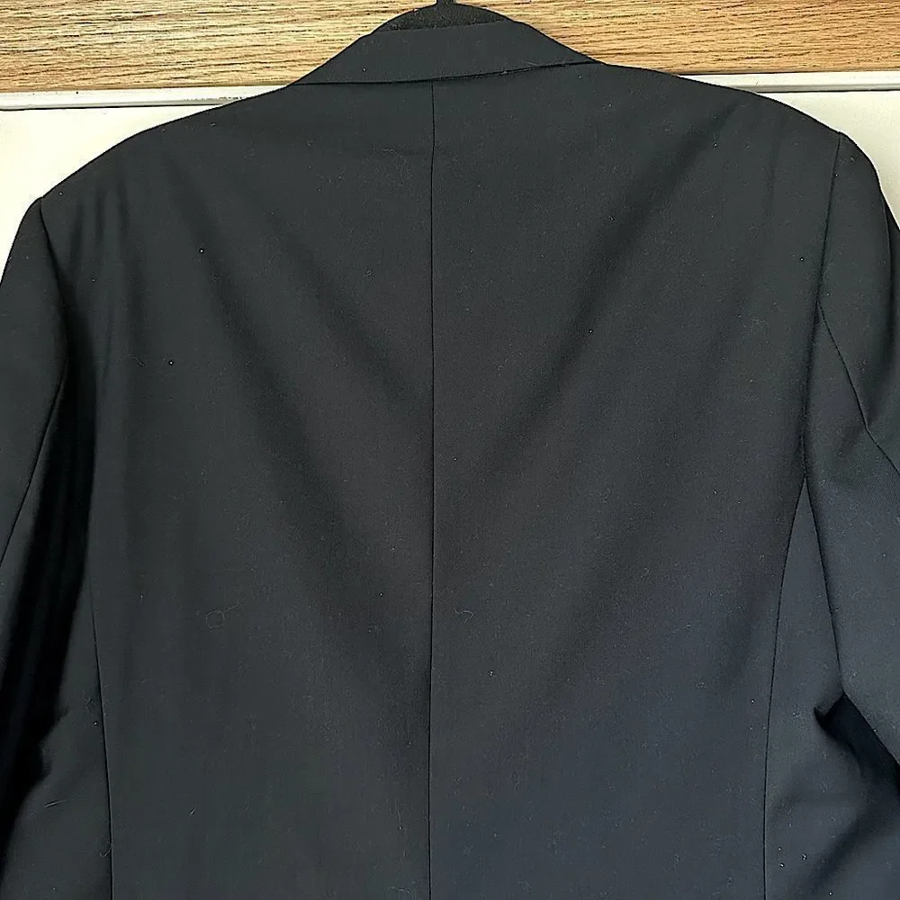 Van Heusen Men’s Black 3 Button Suit Jacket Blazer